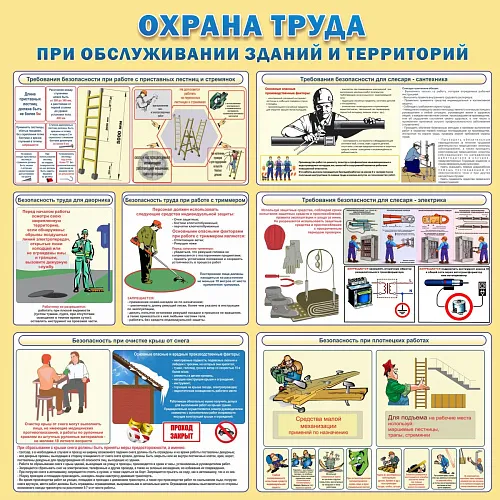 Стенды по охране труда ?️ | интернет-магазин ptichiibereg.ru